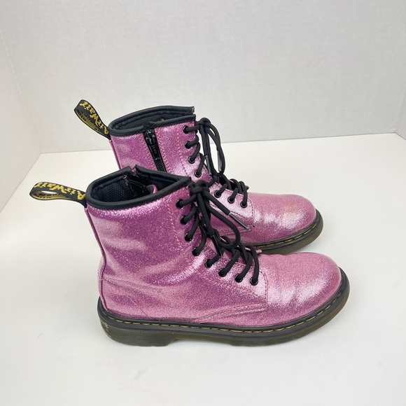 Dr. Martens Other - Dr. Martens 1460 8-Eye Glitter Boot - Little Kid / Big Kid - Pink Size 3